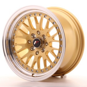 Llanta JAPAN RACING JR10 8 X 15" (4XMULTI) ET15 Gold