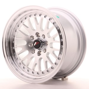 Llanta JAPAN RACING JR10 8 X 15" (5XMULTI) ET15 Silver Machined Face