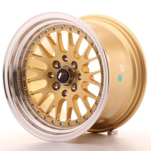 Llanta JAPAN RACING JR10 9 X 15" (4XMULTI) ET10 Gold