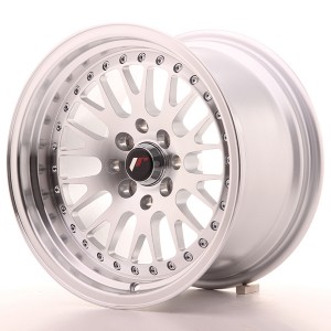 Llanta JAPAN RACING JR10 9 X 15" (4XMULTI) ET20 Silver Machined Face