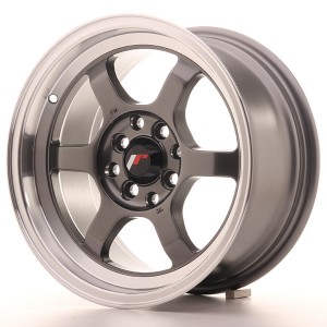 Llanta JAPAN RACING JR12 7,5 X 15" (4XMULTI) ET26 Gun metal