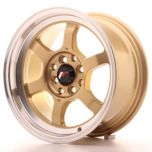 Llanta JAPAN RACING JR12 7,5 X 15" (4XMULTI) ET26 Gold