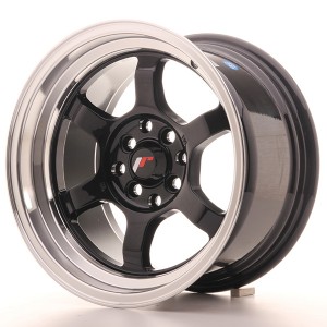 Llanta JAPAN RACING JR12 8,5 X 15" (4XMULTI) ET13 Black