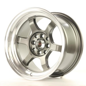 Llanta JAPAN RACING JR12 8,5 X 15" (4XMULTI) ET13 Gun metal