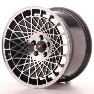 Llanta JAPAN RACING JR14 9 X 16" (4XMULTI) ET18 Black Machined Face