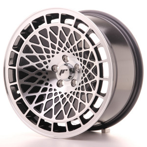 Llanta JAPAN RACING JR14 8,5 X 17" (5XMULTI) ET15 Black Machined Face