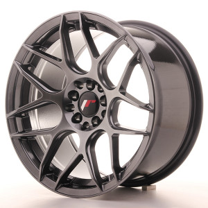 Llanta JAPAN RACING JR18 9 X 17" (4XMULTI) ET20 Hiper Black