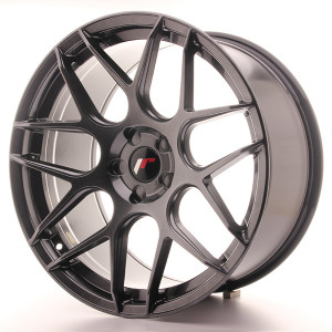Llanta JAPAN RACING JR18 10 X 20" (5XMULTI) ET40 Hiper Black