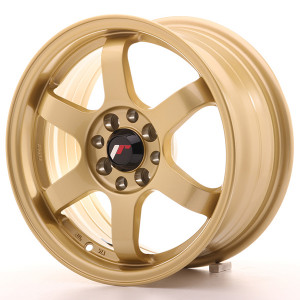 Llanta JAPAN RACING JR3 7 X 15" (4XMULTI) ET40 Gold