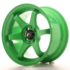 Llanta JAPAN RACING JR3 8 X 15" (4XMULTI) ET25 Green