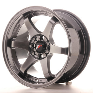 Llanta JAPAN RACING JR3 8 X 15" (4XMULTI) ET25 Hiper Black