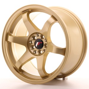 Llanta JAPAN RACING JR3 9 X 17" (5XMULTI) ET35 Gold
