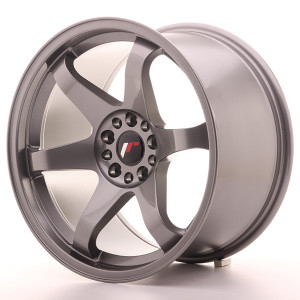Llanta JAPAN RACING JR3 10 X 18" (5XMULTI) ET25 Gun metal