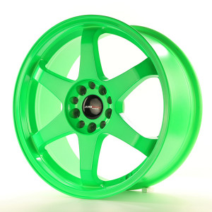 Llanta JAPAN RACING JR3 8 X 18" (5XMULTI) ET30 Green