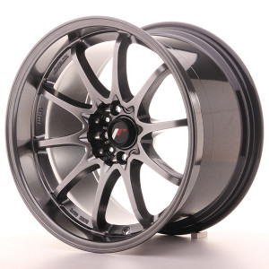 Llanta JAPAN RACING JR5 10,5 X 18" (5XMULTI) ET12 Hiper Black
