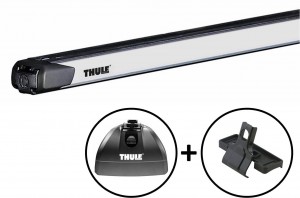 Jeu de barres de toit THULE ( Incl.Ref. 753 + Ref. 4010 + Ref. 891)