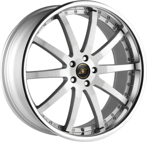 Llanta INFINY LANDER /MSIL 9,5 X 20" (5X120) ET40 MATT SILVER BRUSHED INOX LIP