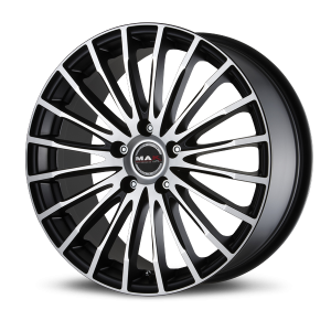 Llanta MAK FATALE ICE 8 X 18" (5X112) ET50 MATT BLACK/ICE FACE