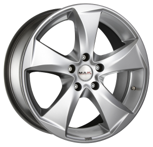 Jante MAK RAPTOR 5 MIRROR 8.5 x 20" (5 x 127) ET 35 ANTHRACITE / POLI