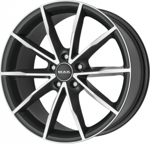 Llanta MAK RINGE MIRROR 8 X 19" (5X112) ET26 GUN METALLIC/MIRROR FACE