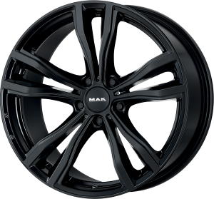 Llanta MAK X-MODE BLACK 11 X 20" (5X120) ET35 GLOSS BLACK