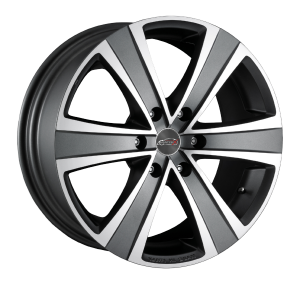 Jante MATRIX FUOCO 6 ICE 9.0 x 20" (6x139.7) ET38 ANTHRACITE MAT / POLI