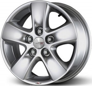 Jante MATRIX HD! 6.5 x 16" (5x112) ET45 ARGENT BRILLANT