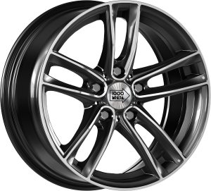Llanta MILLE MIGLIA MM034 AP 8 X 18" (5X120) ET30 ANTHRACITE POLISHED