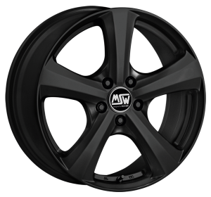 Jante MSW 19 6.5 x15" (4x100) ET38 NOIR MAT