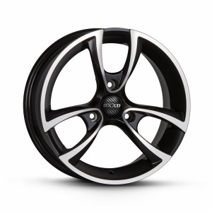 Llanta OXXO TRIAS ICE 5 X 15" (3X112) ET20 MATT BLACK/ICE FACE