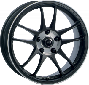 Llanta INFINY R-MAX /MBWL 7,5 X 17" (4X98) ET35 MATT BLACK WHITE LIP