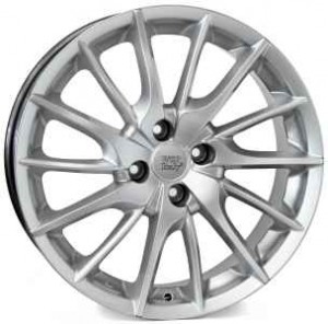 Llanta WSP Italy W254 / FiRe MiTo 7 X 17" (4X98) ET39 PLATA BRILLANTE