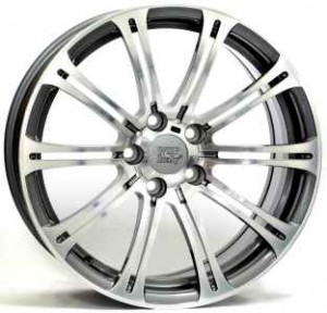 Llanta WSP Italy W670 / M3 Luxor 7,5 X 18" (5X120) ET47 ANTRACITA PULIDO