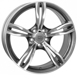 Llanta WSP Italy W679 / DAYTONA M5 8,5 X 19" (5X120) ET33 ANTRACITA PULIDO