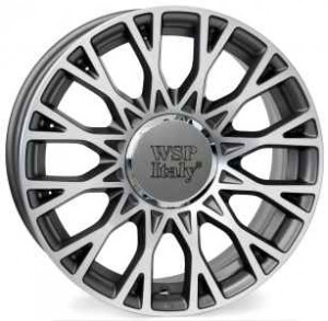 Llanta WSP Italy W162 / GRACE 6 X 15" (5X98) ET39 ANTRACITA PULIDO