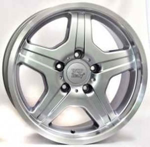 Llanta WSP Italy W760 / MATERA 9,5 X 18" (5X130) ET50 PLATA / PULIDO