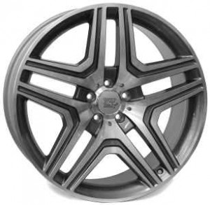 Llanta WSP Italy W766 / AMG NERO 10 X 21" (5X112) ET46 ANTRACITA PULIDO