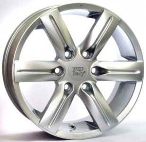 Llanta WSP Italy W3001/ PAJERO 7,5 X 18" (6X139,7) ET46 PLATA BRILLANTE