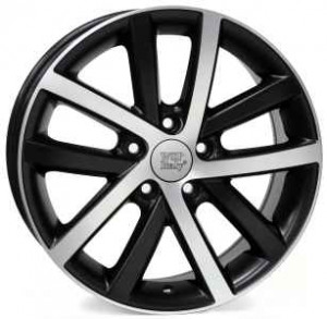Llanta WSP Italy W460 / Rheia 6,5 X 16" (5X112) ET50 NEGRO / PULIDO