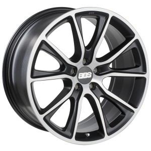 Llanta BBS SV 9 X 20" (5X120) ET35 NEGRO SATINADO / PULIDO