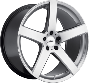 Llanta TSW RIVAGE SILVER 8 X 17" (5X112) ET45 HYPER SILVER